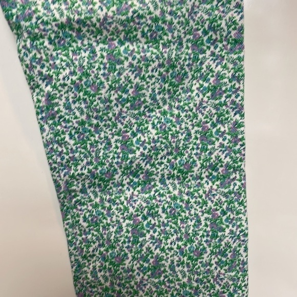 J. Crew Green Floral Print Matchstick jeans - Picture 3 of 9